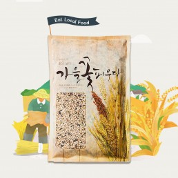 국산 혼합 잡곡 15곡 찹쌀 현미 흑미 보리 서리태 기장 수수 적두 백태 2kg