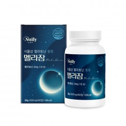 뉴일리 식물성멜라토닌함유 멜라잠 600mgx60정