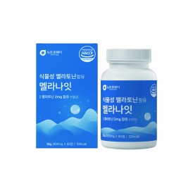 뉴트로웨이 식물성멜라토닌함유멜라나잇 600mgx60정